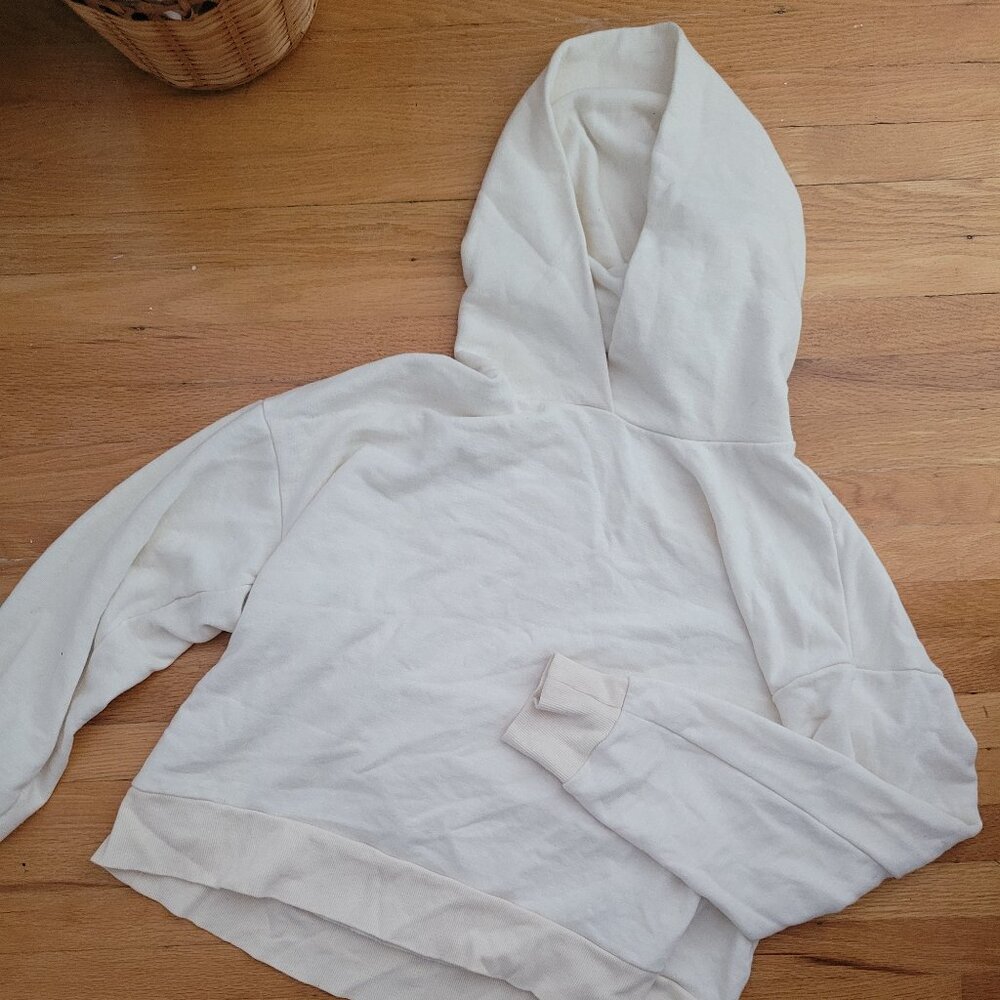 White Muji Hoodie